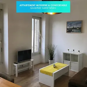 Appartement Gweladenn - Apprt Moderne Et Lumineux- Saint-marc, Brest