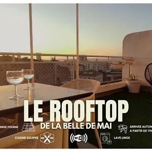 Le Rooftop De La Belle De Mai - T3 60m2 Avec Vue Marseille